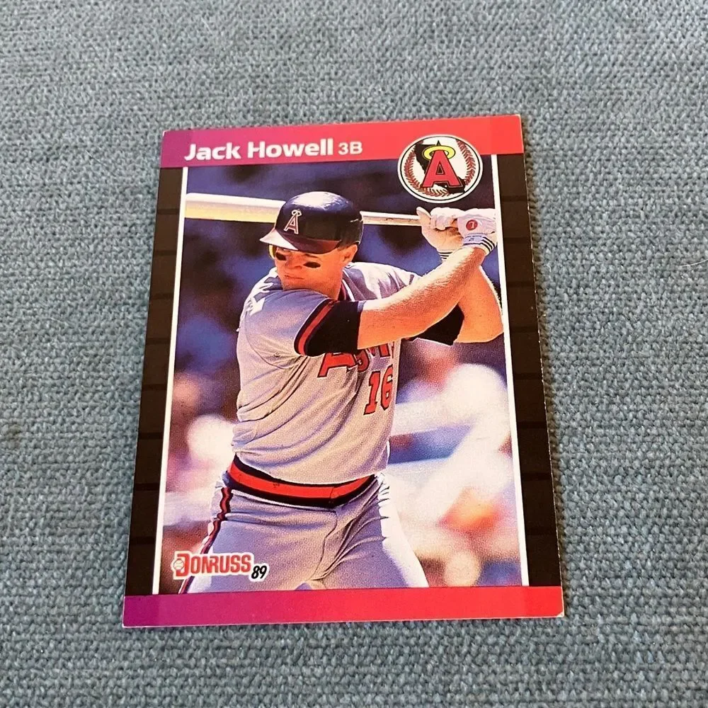 1989 Donruss Anaheim Angels Baseball Card Trading Card